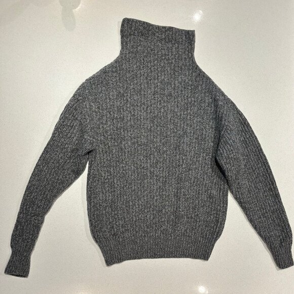 Aritzia Wilfred Montpellier Sweater Wool Grey XXS - Picture 7 of 7